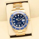Rolex Submariner Date 126618LB (2022) - Blue dial 41 mm Yellow Gold case (1/8)